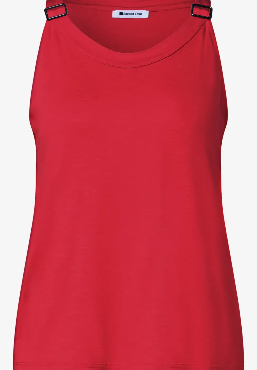 Top mit V-Neck und Deko-Detail