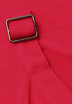 Top mit V-Neck und Deko-Detail