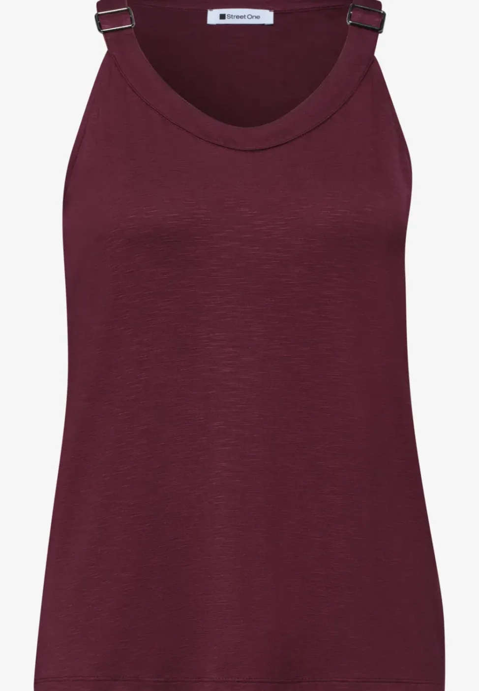 Top mit V-Neck und Deko-Detail