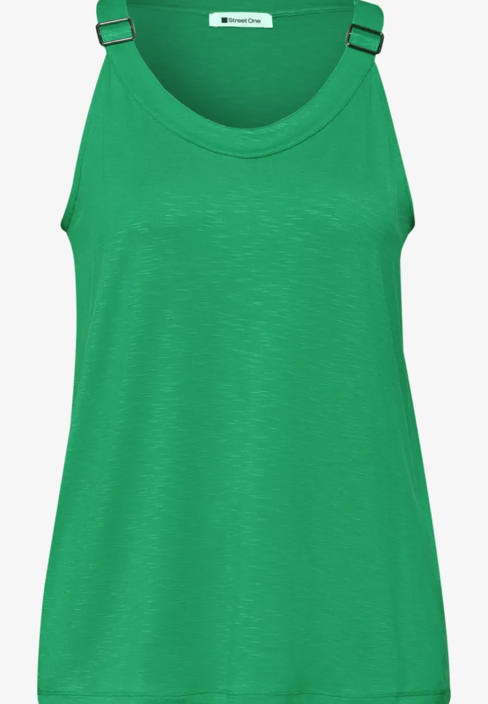Top mit V-Neck und Deko-Detail