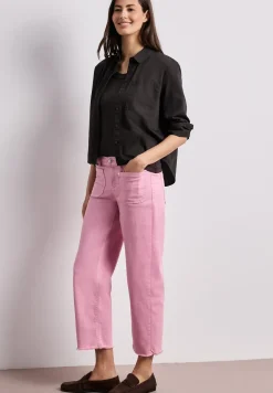 Top mit V-Neck und Deko-Detail