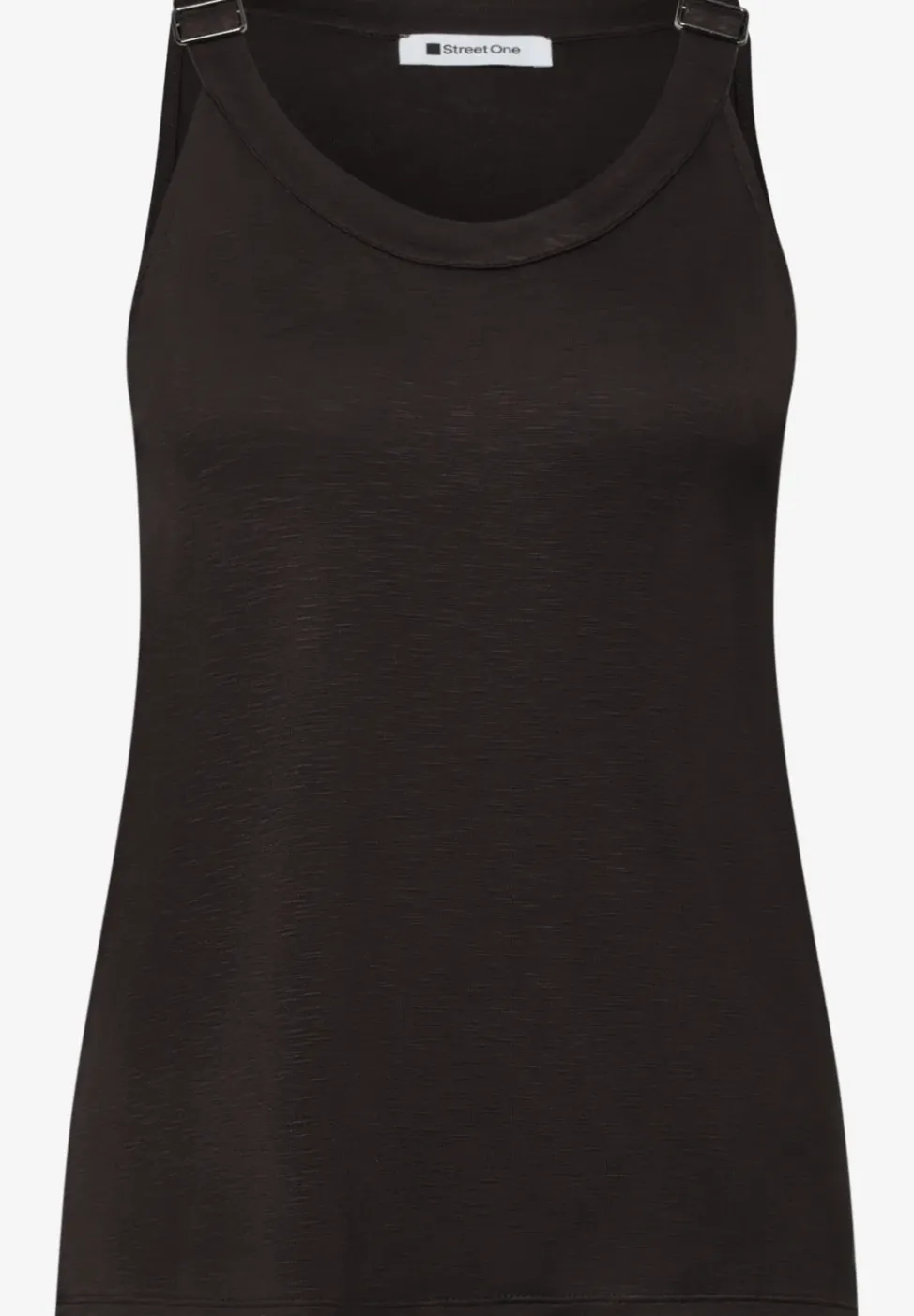 Top mit V-Neck und Deko-Detail