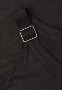 Top mit V-Neck und Deko-Detail