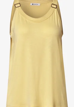 Top mit V-Neck und Deko-Detail