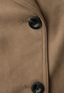 Trenchcoat aus Velours