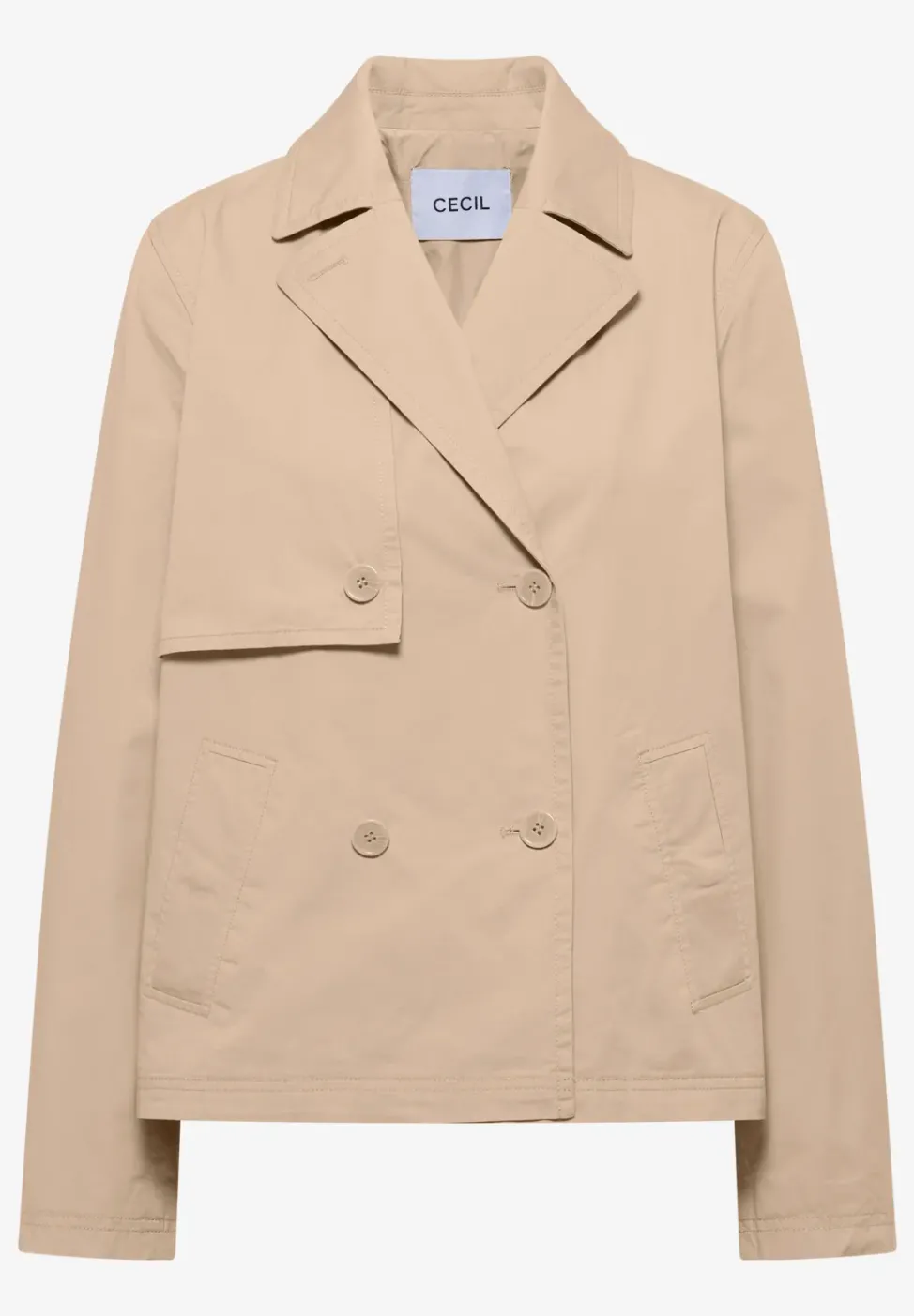 Trenchcoat in verkürzter Passform