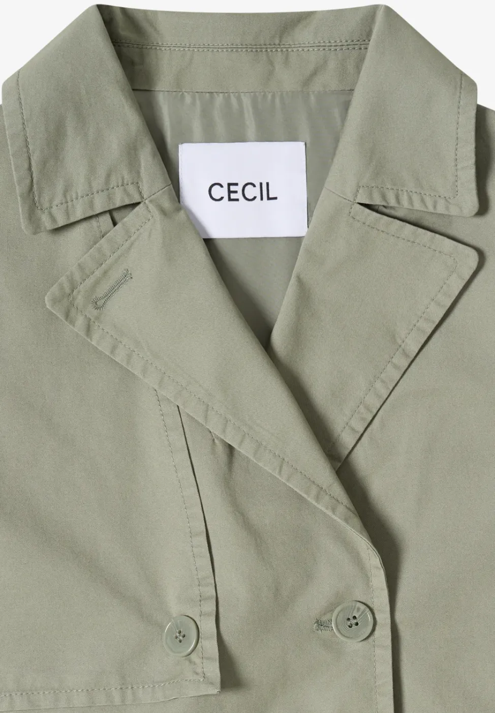 Trenchcoat in verkürzter Passform