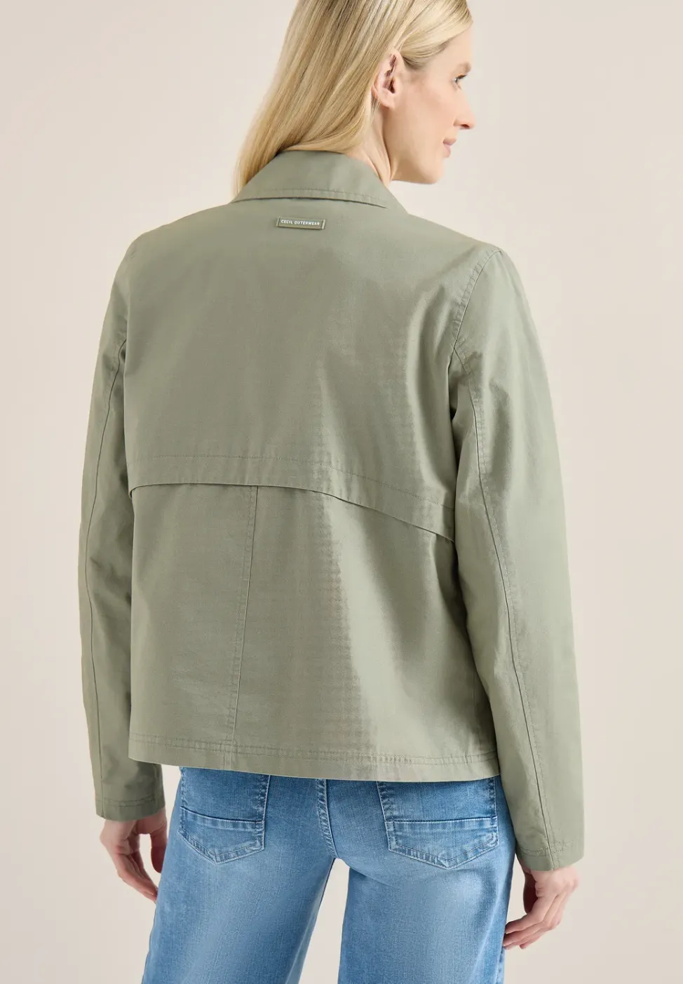 Trenchcoat in verkürzter Passform