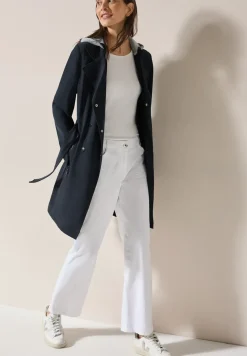 Trenchcoat mit Kapuze
