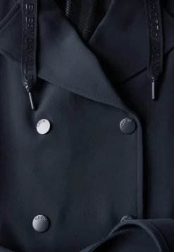 Trenchcoat mit Kapuze