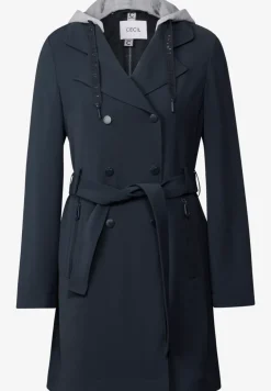 Trenchcoat mit Kapuze