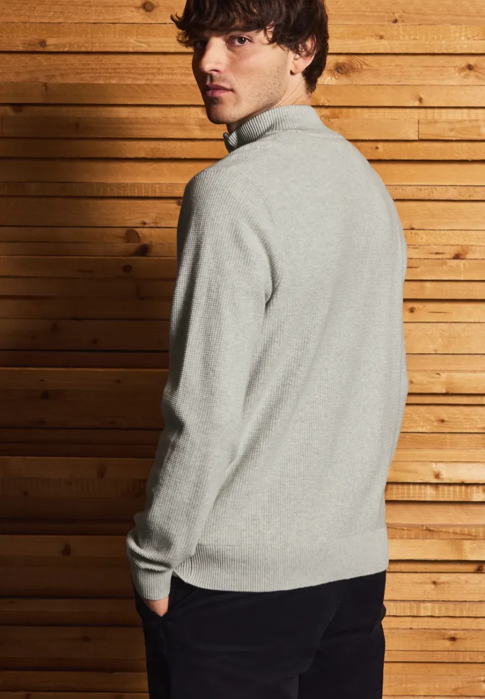 Troyer Strukturpullover