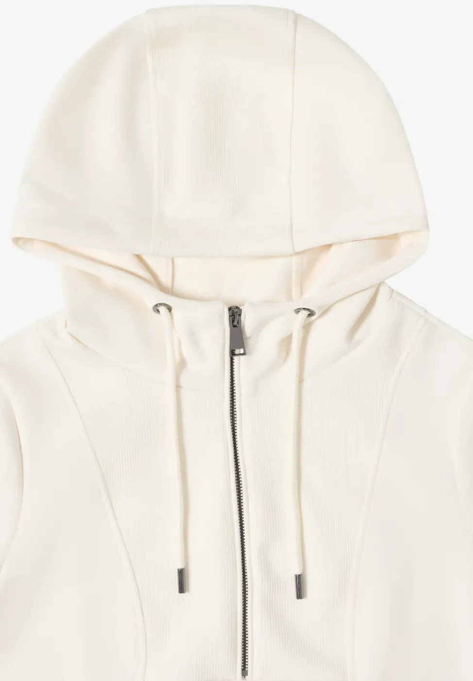 Troyer-Sweatshirt mit Kapuze