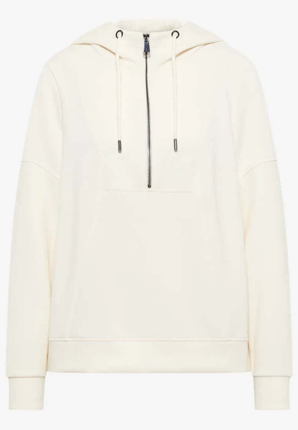 Troyer-Sweatshirt mit Kapuze