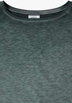 T-Shirt aus Jersey im Garment Dye Look