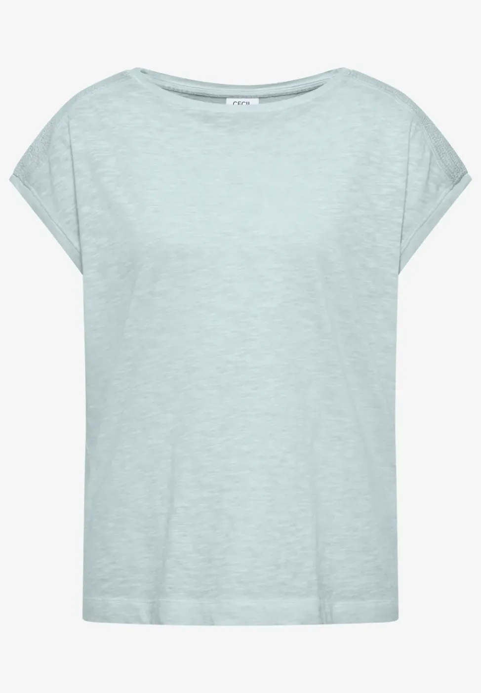 T-Shirt aus Jersey im Garment Dye Look