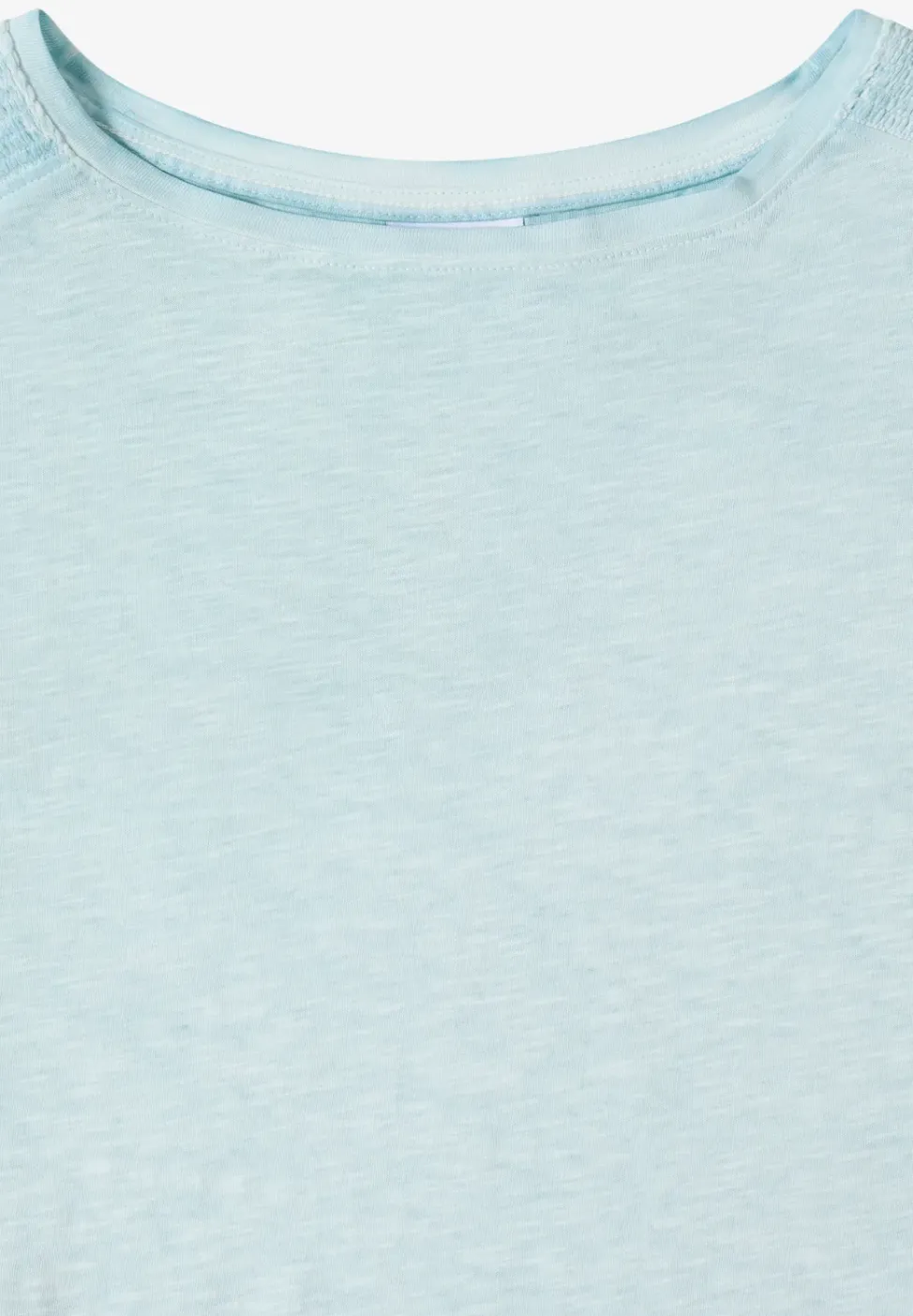 T-Shirt aus Jersey im Garment Dye Look