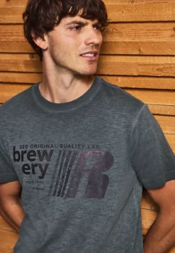 T-Shirt im Washed-Look