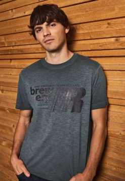 T-Shirt im Washed-Look