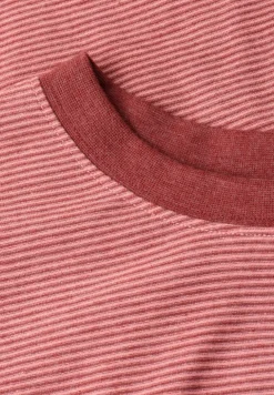 T-Shirt im Yarn Dye Streifen-Look