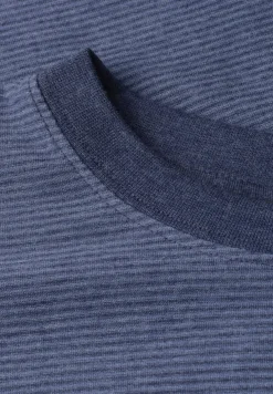 T-Shirt im Yarn Dye Streifen-Look