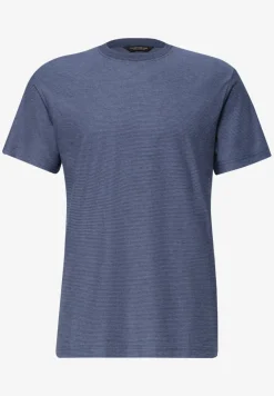 T-Shirt im Yarn Dye Streifen-Look