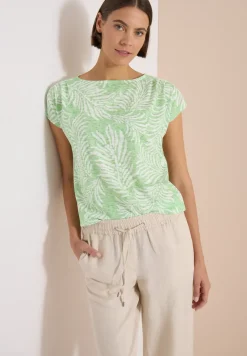 T-Shirt in Ausbrenner-Optik