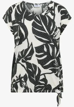 T-Shirt in Ausbrenner-Optik