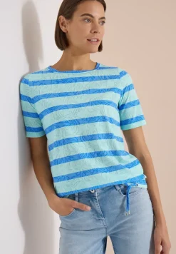 T-Shirt in Ausbrenner-Optik
