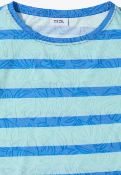 T-Shirt in Ausbrenner-Optik
