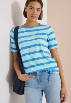 T-Shirt in Ausbrenner-Optik