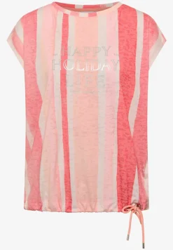 T-Shirt in Ausbrenner-Optik