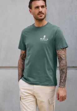 T-Shirt mit Backprint