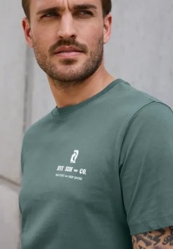 T-Shirt mit Backprint