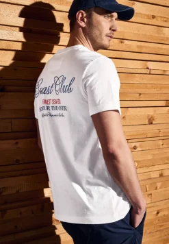 T-Shirt mit Backprint
