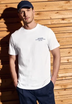 T-Shirt mit Backprint
