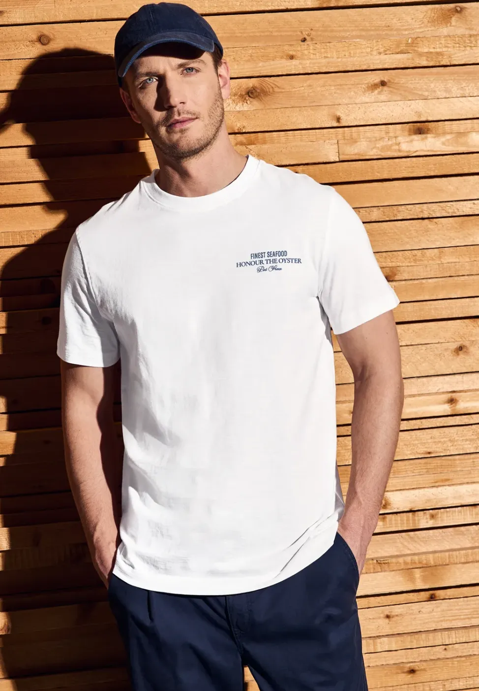 T-Shirt mit Backprint