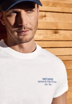 T-Shirt mit Backprint