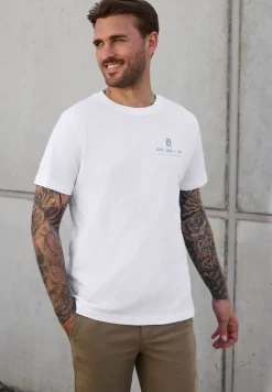 T-Shirt mit Backprint