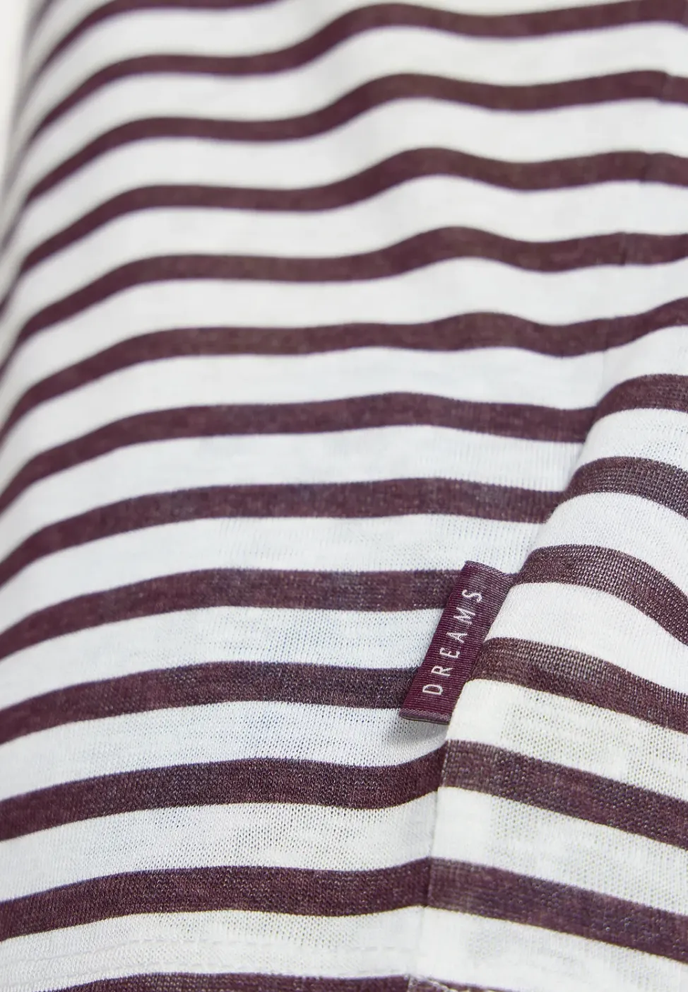 T-Shirt mit Boatneck und Streifen