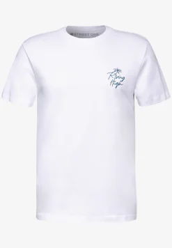 T-Shirt mit Brustprint