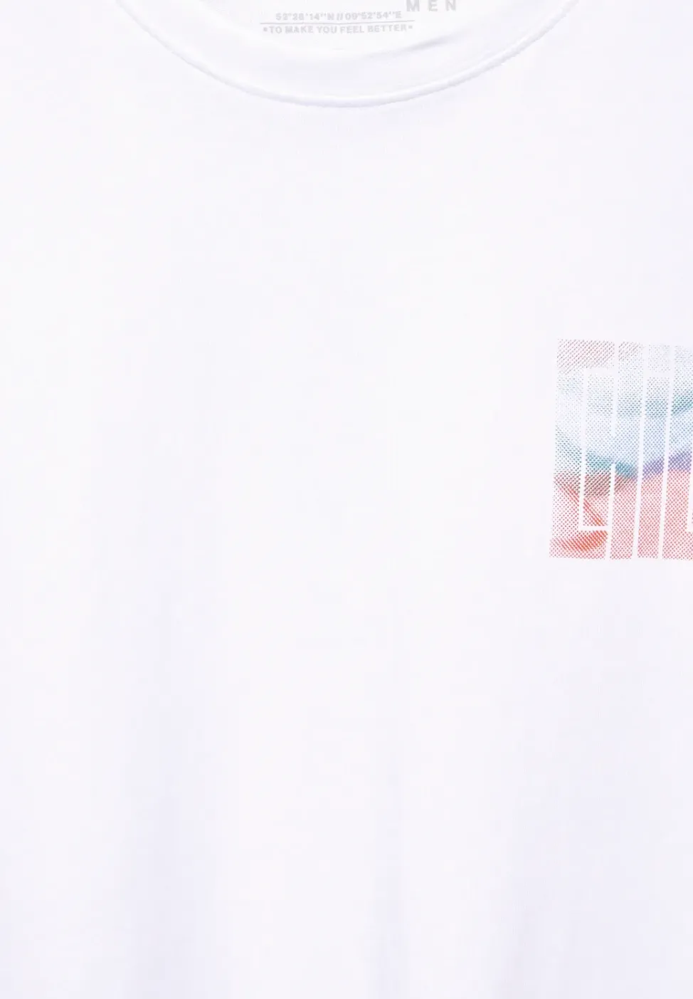T-Shirt mit Brustprint