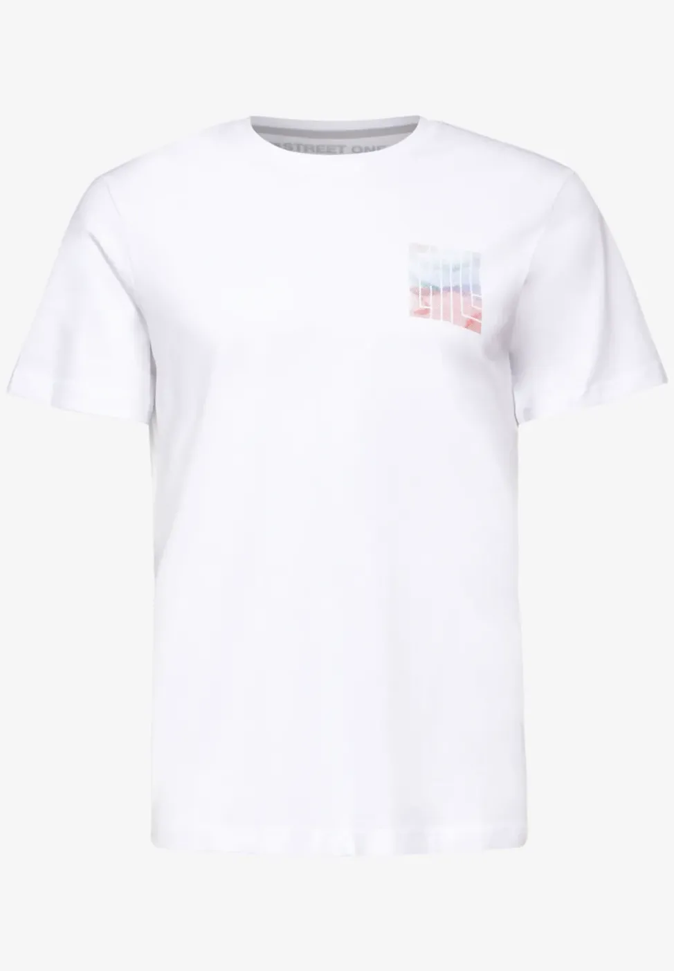 T-Shirt mit Brustprint