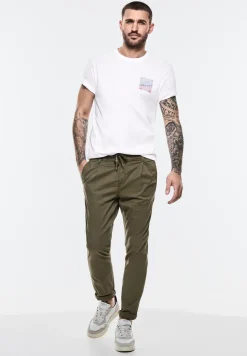 T-Shirt mit Brustprint