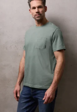 T-Shirt mit Brusttasche