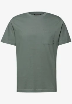 T-Shirt mit Brusttasche