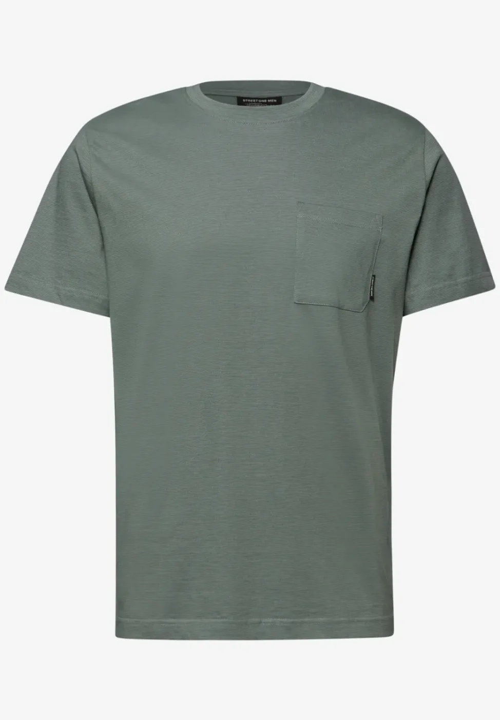 T-Shirt mit Brusttasche