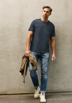 T-Shirt mit Brusttasche