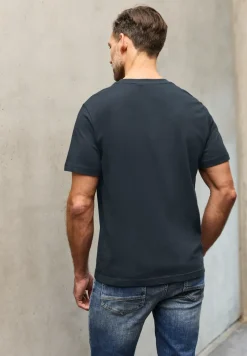 T-Shirt mit Brusttasche