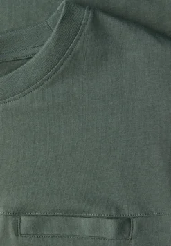 T-Shirt mit Brusttasche